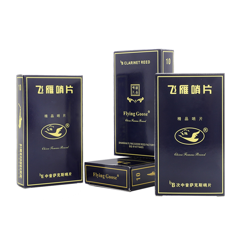 Saxophone Reed Pack - Caixa azul de ganso voador eb