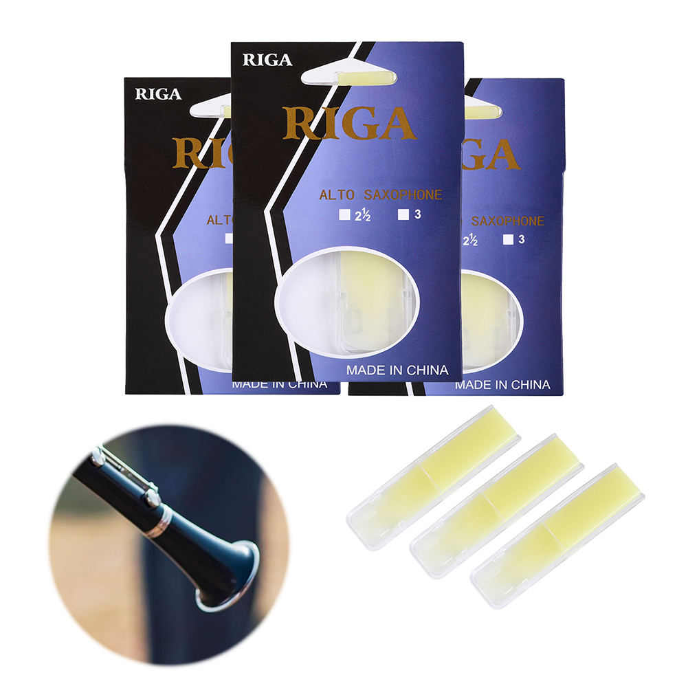 Saxophone Reed Pack - Pacote com 3 palhetas para saxofone