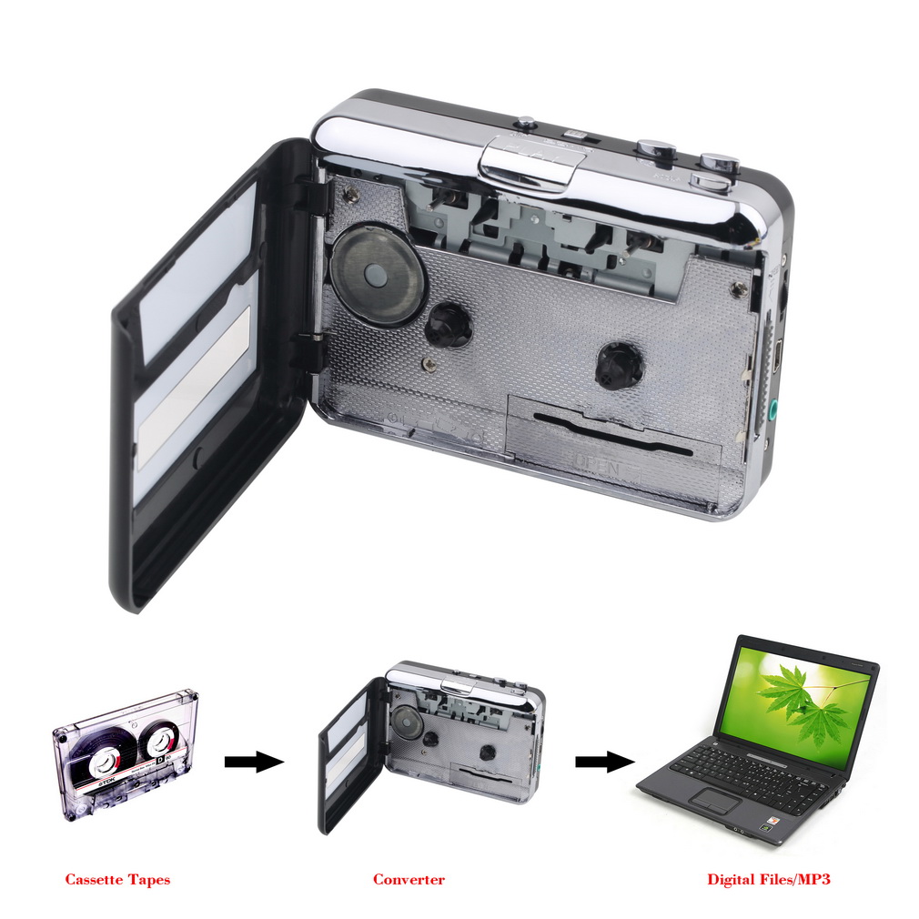 Audio Music Converter To Mp3 - Cassete para conversor de mp3 cassete