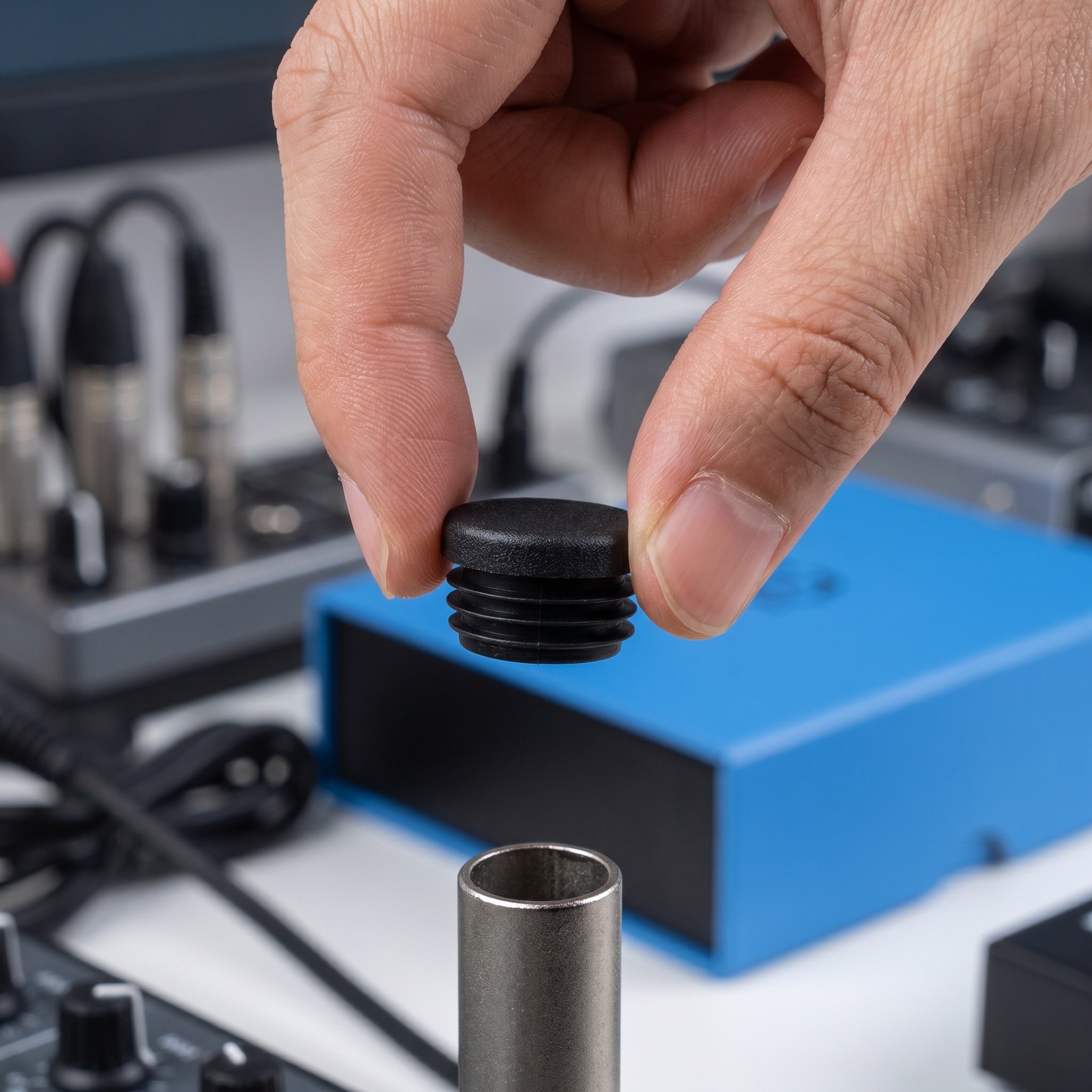 Audio Music Youtube - 16 unidades de tampas redondas de