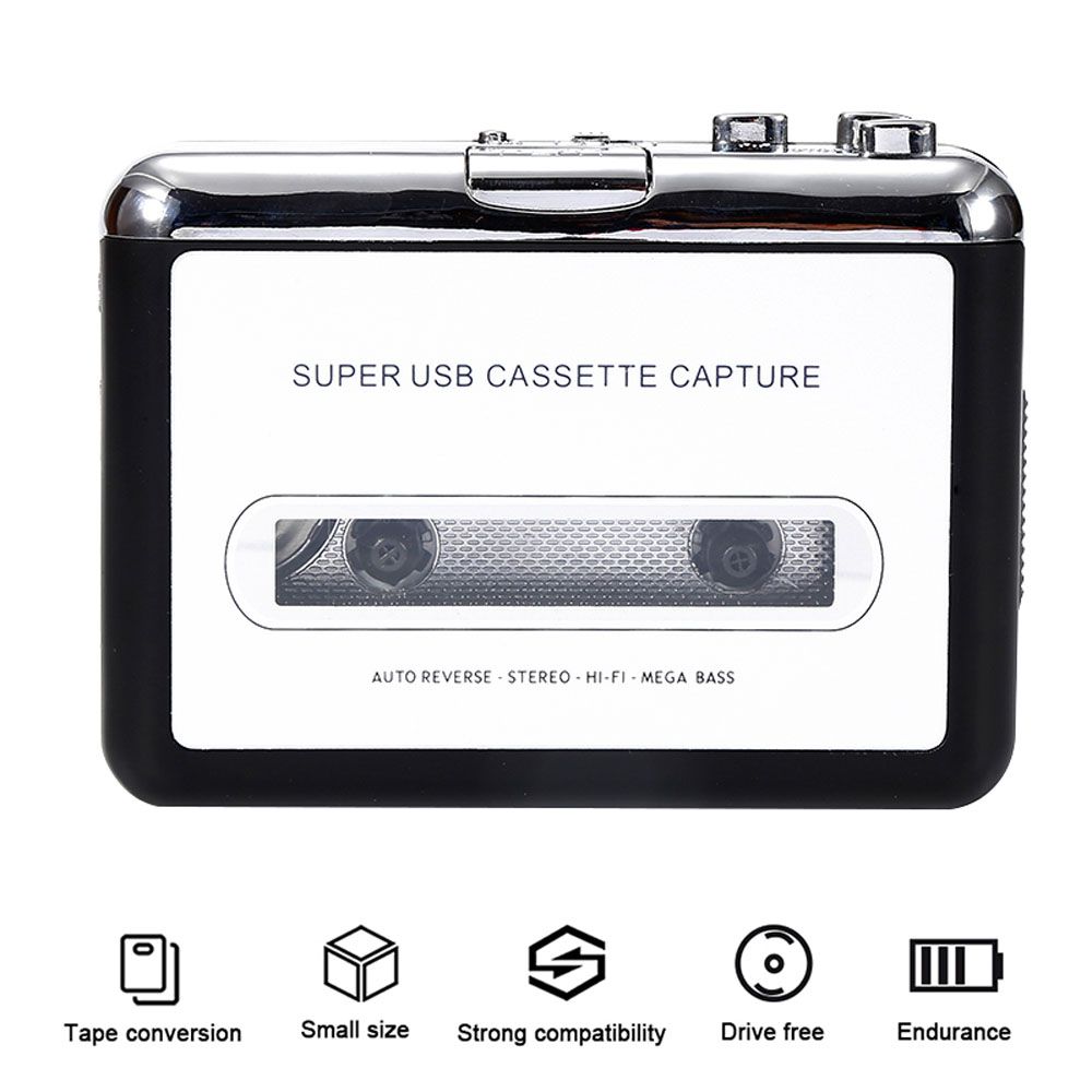 Audio Music Converter To Mp3 - Capturador de Áudio USB para Fitas