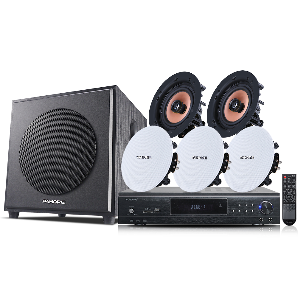 Audio Music Background Free - 5.1 conjunto de alto-falantes de teto