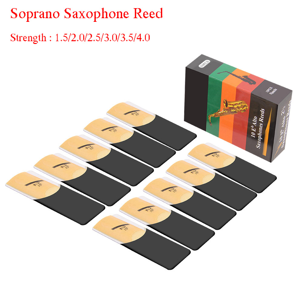 Saxophone Reed Pack - Palhetas para Saxofone Alto, Pacote com