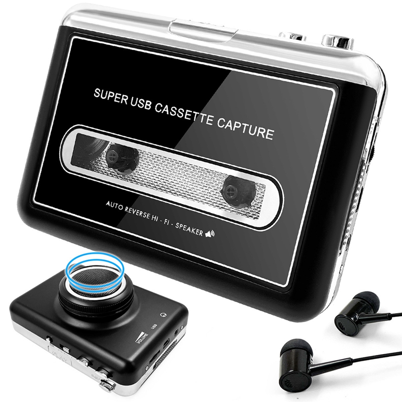Portátil estéreo usb cassete p - Audio Music Converter To Mp3 avaliação e preço
