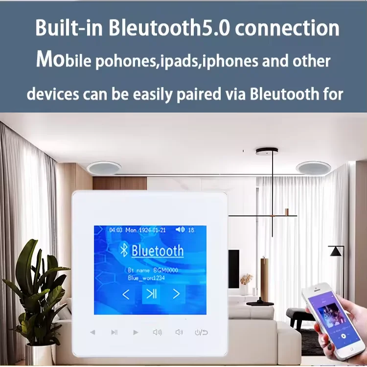 Casa bluetooth amplificador de - Audio Music Background Free avaliação e preço