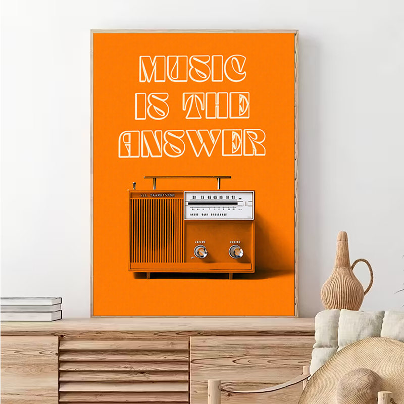 Quadro Decorativo de Parede co - Audio Music Background Free avaliação e preço