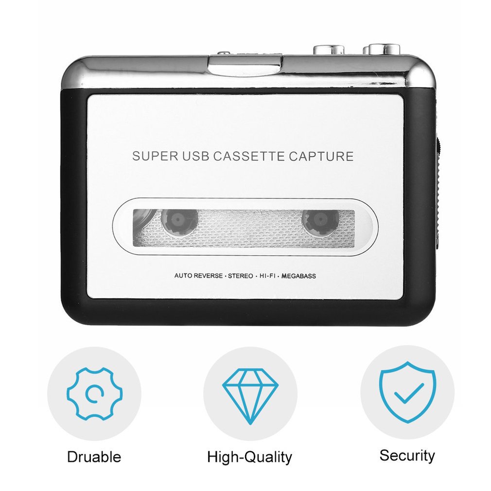 Cassete player cassete para mp - Audio Music Converter To Mp3 avaliação e preço