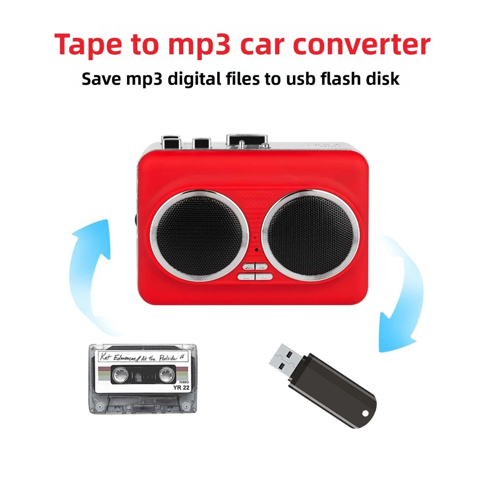 Usb cassete player música áudi - Audio Music Converter To Mp3 avaliação e preço