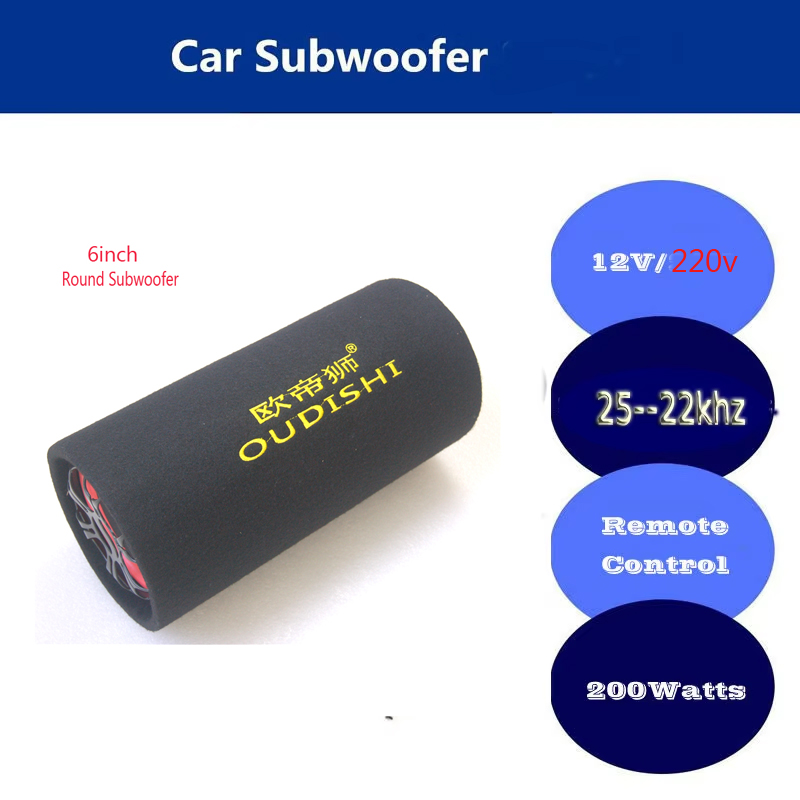 1 set/lote 6 Polegada 12v 220v - Audio Music Youtube avaliação e preço