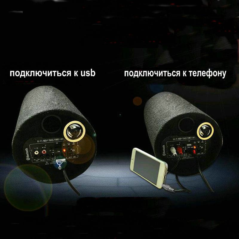 1 set/lote 6 Polegada 12v 220v - Audio Music Youtube avaliação e preço