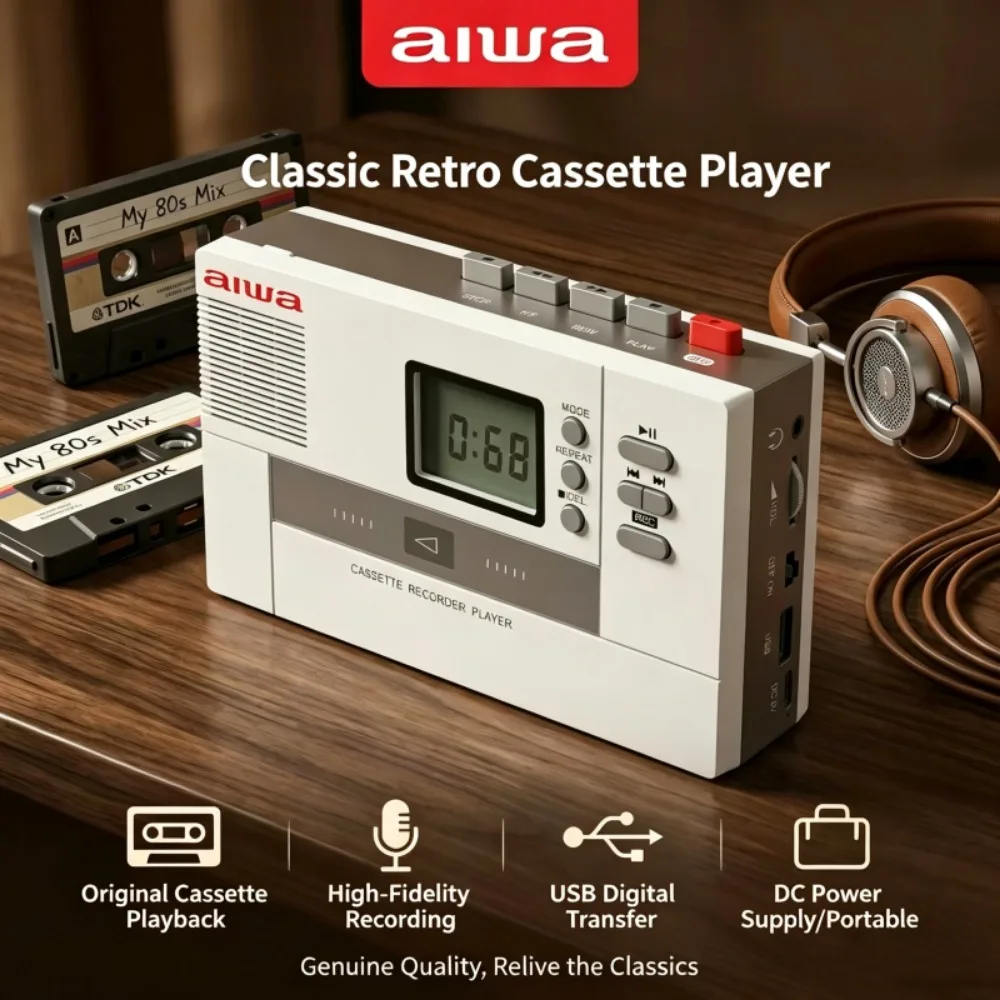 Leitor de cassete portátil de  - Audio Music Converter To Mp3 avaliação e preço