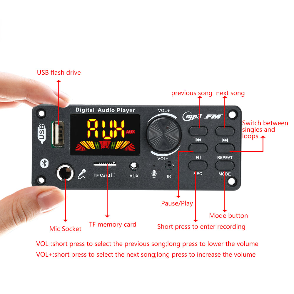 Módulo decodificador de áudio  - Audio Music Converter To Mp3 avaliação e preço