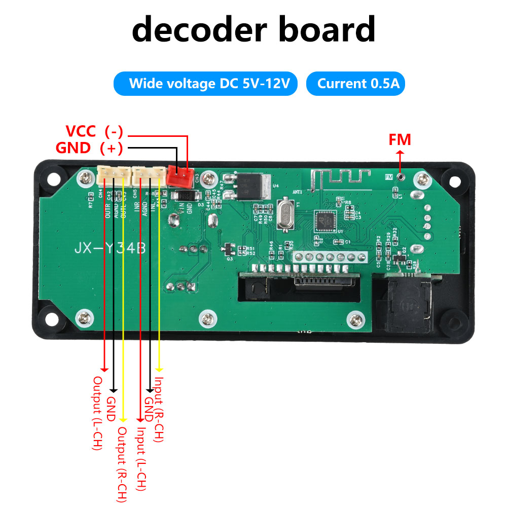 Módulo decodificador de áudio  - Audio Music Converter To Mp3 avaliação e preço